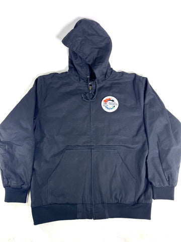 WFF JACKET -INSULATED CANVAS JACKET-BLACK