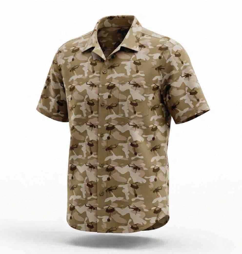 HEAVY HELO BUTTON DOWN