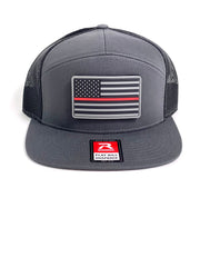 REDLINE GREY/GREY SNAPBACK FLAT BILL HAT