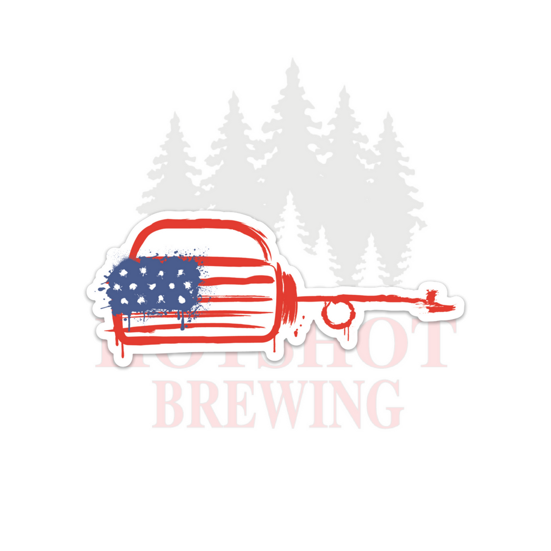 AMERICAN DRIP TORCH - STICKER
