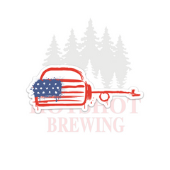 AMERICAN DRIP TORCH - STICKER