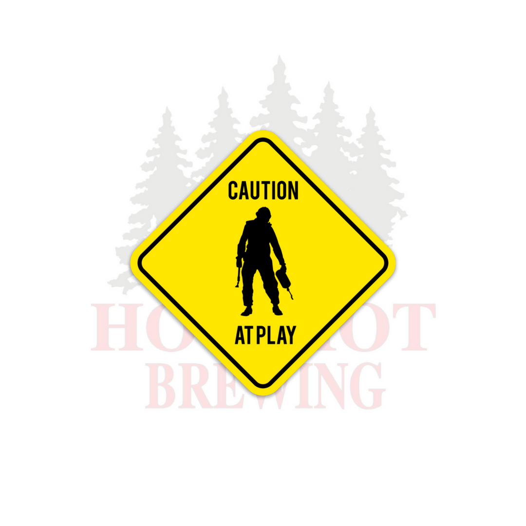 CAUTION - STICKER