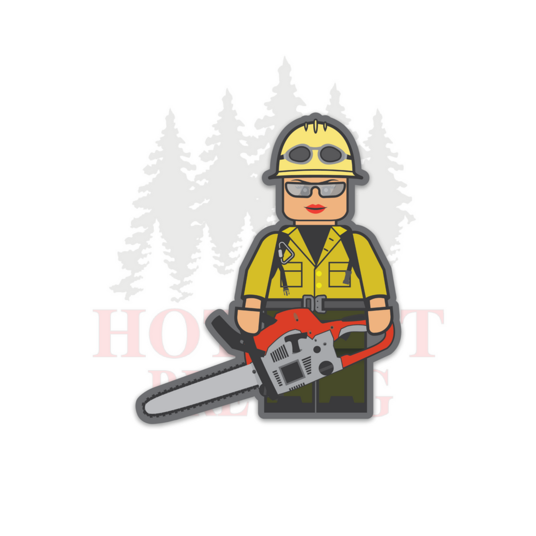 LADY SAW - STICKER