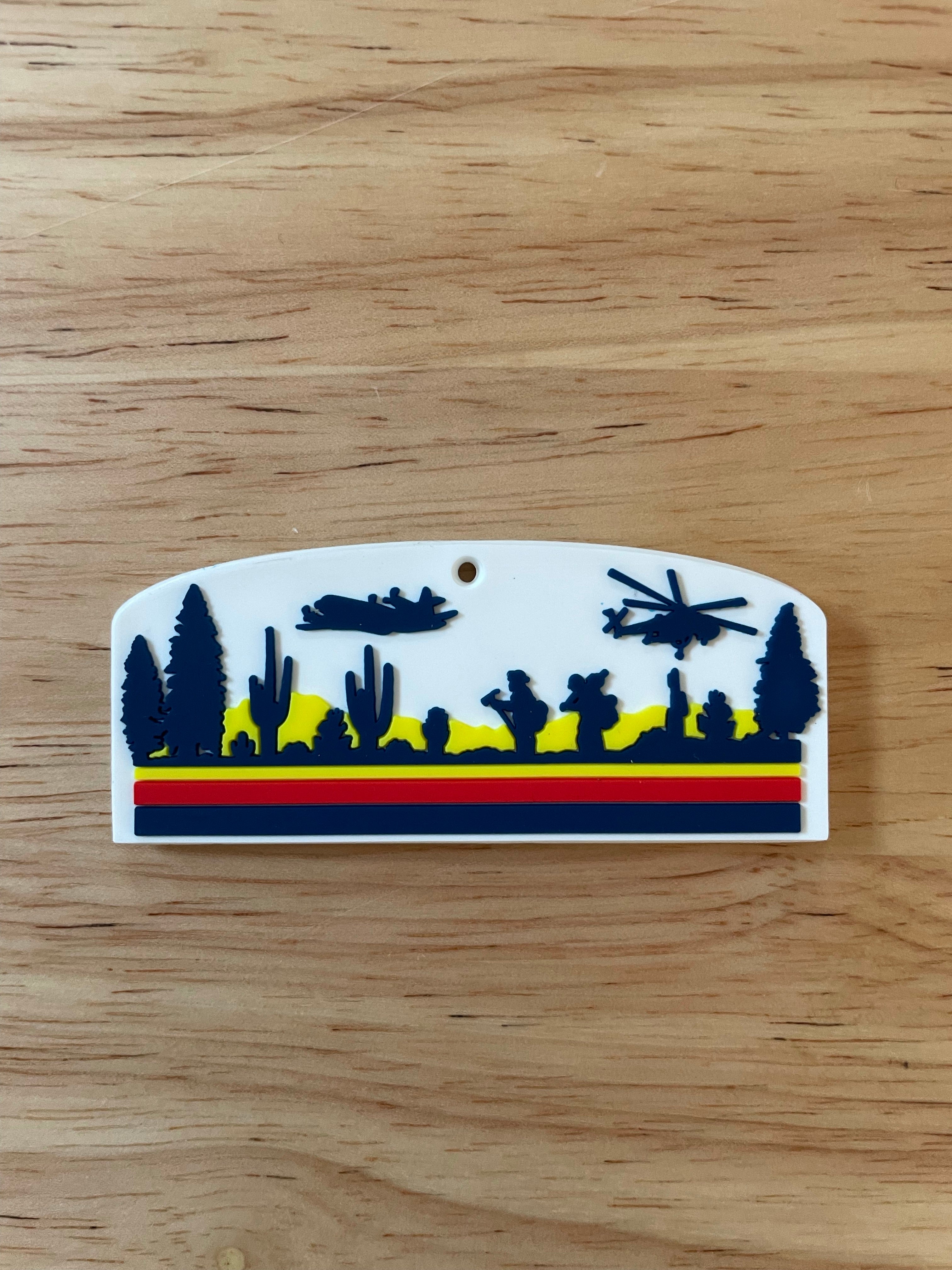 BURNING SUNSET- ORNAMENT