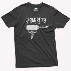 NO RAGRETS- TSHIRT BLACK